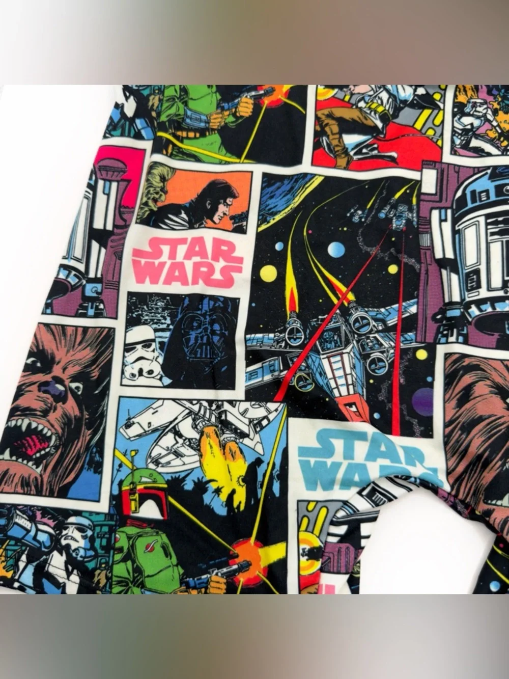 Star Wars Crazy Boxer Briefs Mens Size XL Underwear Disney Movie Gift Disneyland